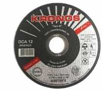 DISCO DE CORTE INOX / AÇO- KRONOS - KIT C/ 10 UNIDADES 4.1/2´´