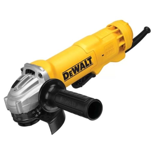 Equipada com um disco de 5 polegadas (125 mm), a Esmerilhadeira Angular Dewalt DWE4212 é ideal para cortes e desbastes em diversos materiais, como metal, pedra e concreto.