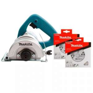 SERRA MÁRMORE MAKITA 4100NH3ZX2 COM 2 DISCOS