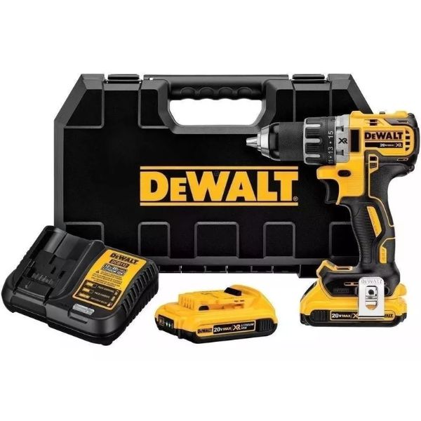 Com sua potência de 20V, a Furadeira Parafusadeira Dewalt DCD796 oferece uma combinação impressionante de força e versatilidade.