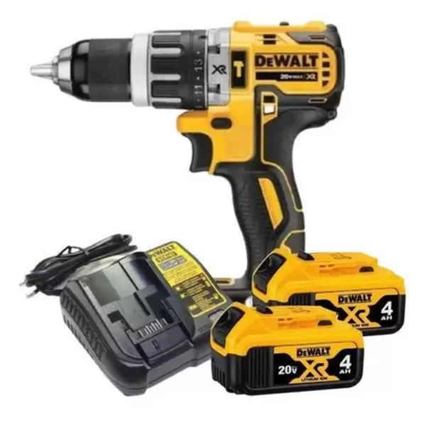 Com sua potência de 20V, a Furadeira Parafusadeira Dewalt DCD796 oferece uma combinação impressionante de força e versatilidade.